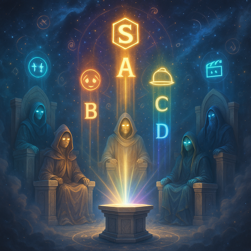 Tier list summoning scene